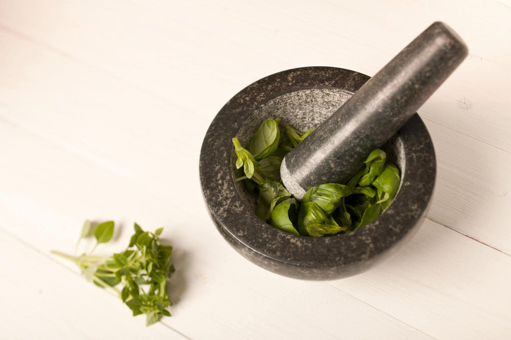 Resourceful Herb Grinding with Kitchen Tools
