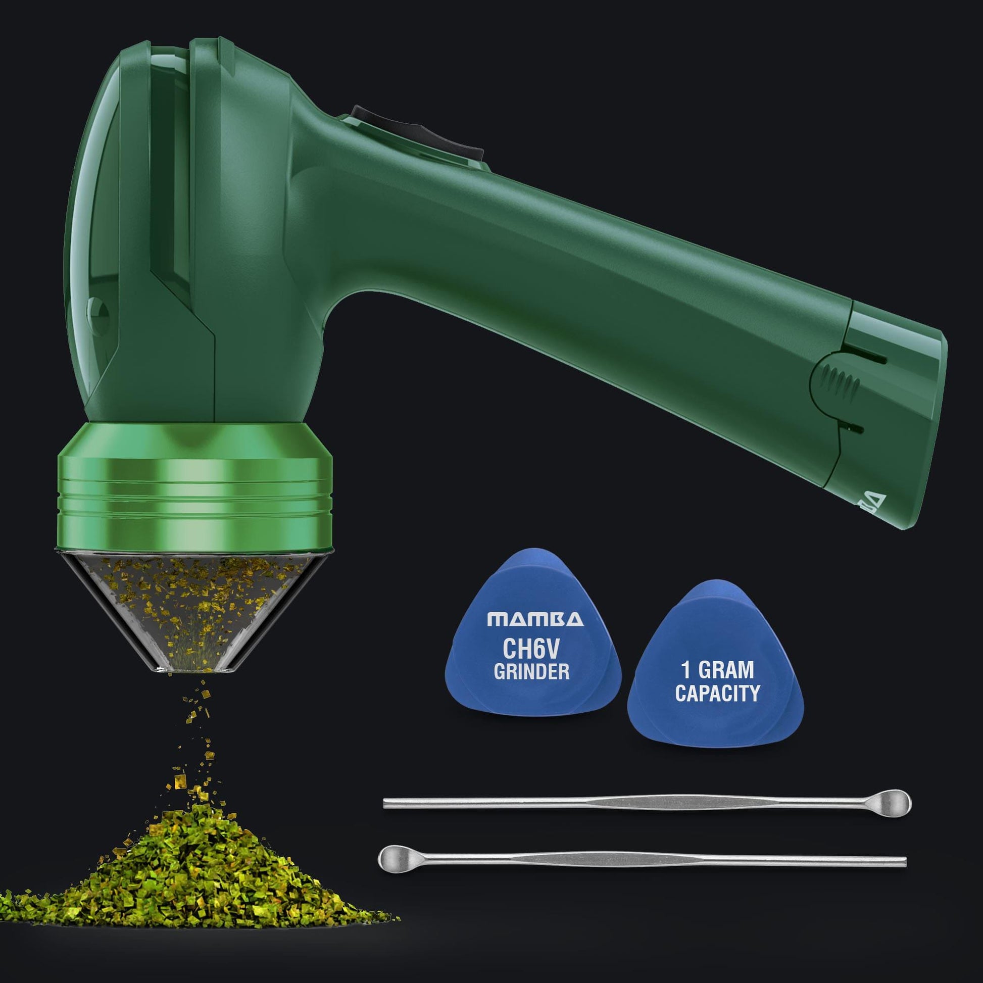 Mamba Electric Herb Grinder V1 Green Green